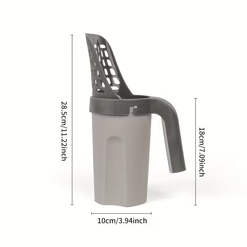 Haustierkotentferner um zu reinigen