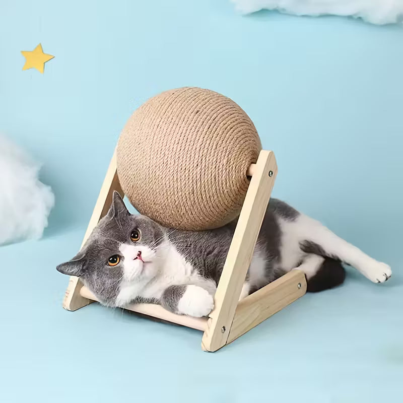 Massageball für eine Katze