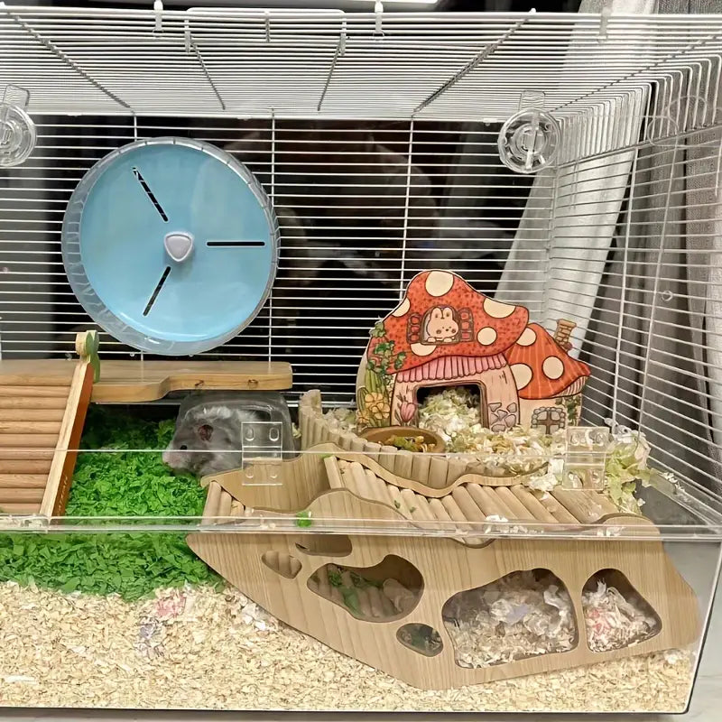 Versteck das verziert ist für kleine Haustiere