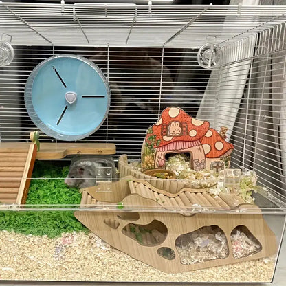 Versteck das verziert ist für kleine Haustiere