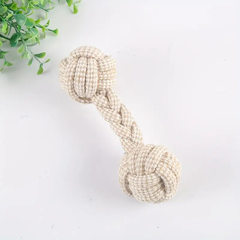 Hundespielzeug das aussieht wie ein Knochen und man dran beissen kann