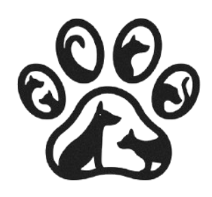 Pfoten in der Haustiere sind haustiewelt