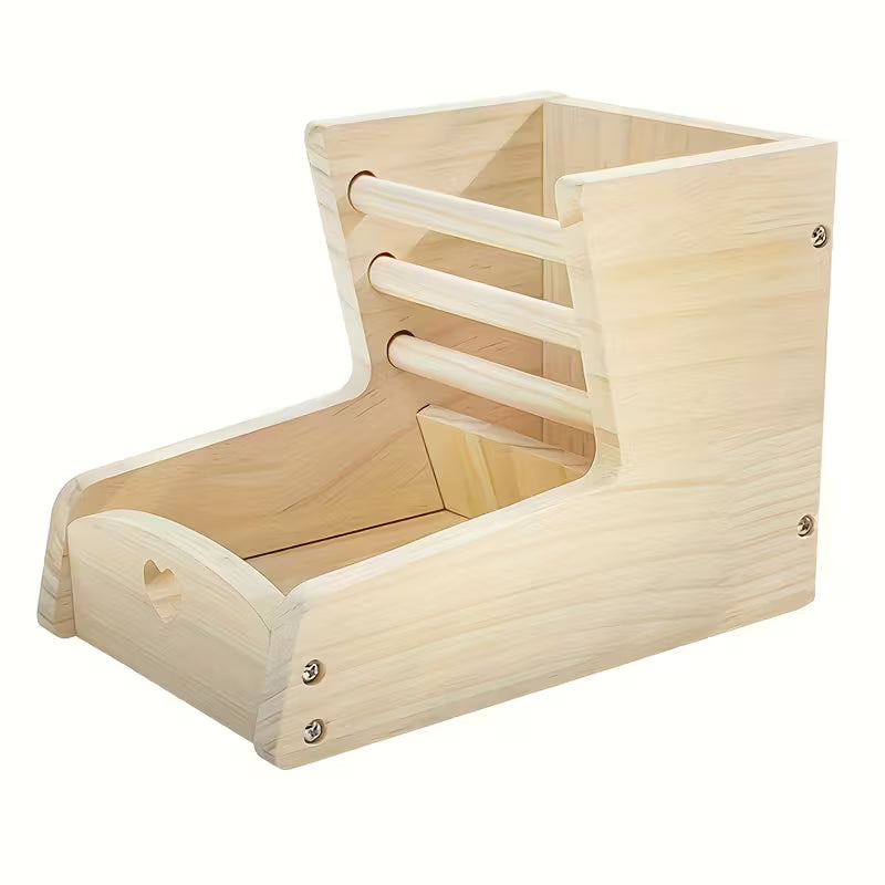 heu spender aus holz für ein gesundes nachhaltiges tierleben