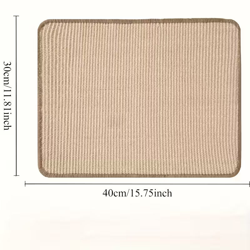 eine matte aus naturstoffen geeignet für hasen zum kratzen oder knabbern