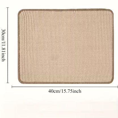 eine matte aus naturstoffen geeignet für hasen zum kratzen oder knabbern